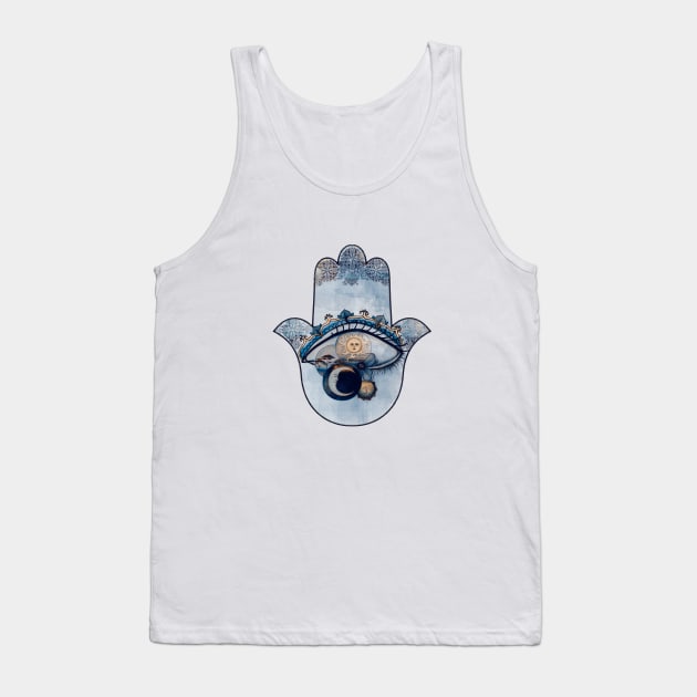 hamsa Tank Top by vita95gelman